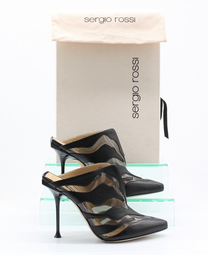 Sergio rossi pvc leather - rossi,