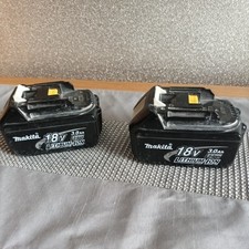 GENUINE MAKITA BL1830B 18V 3AH 3.0AH LITHIUM-ION BATTERY x2