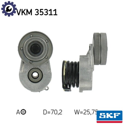 Belt tensioner vribbed - tensioner,