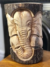 Elephant Woodcarving