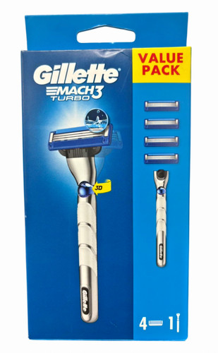 Gillette mach3 turbo razor - gillette,