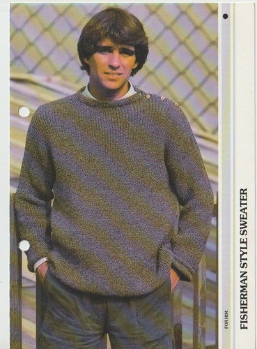 Men knitting patterns - men's,