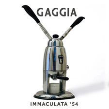 Gaggia Gilda 1954: vintage lever espresso machine, very rare iconic 'rabbit ear'