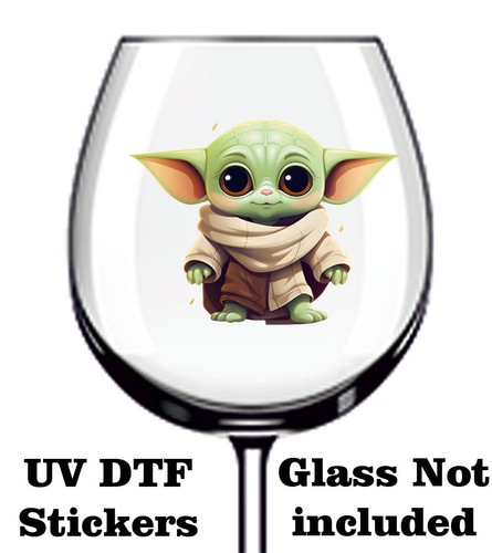 Colourful baby yoda dtf - baby,