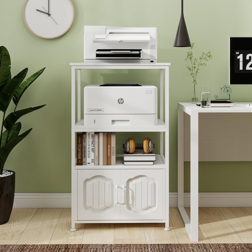 Tier printer stand white - printer,
