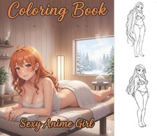 Coloring Book Sexy Naughty