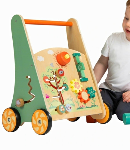 Wooden activity walker - activity, first