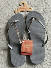 Havaianas Slim Metallic Silver