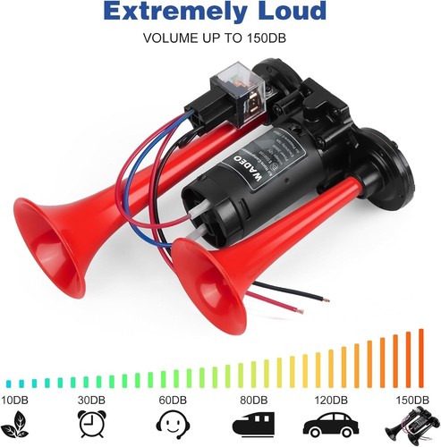 150db air horn 12v - air, 12v,super