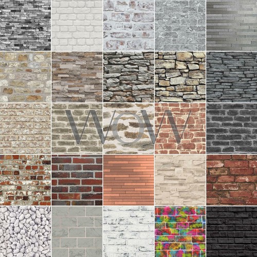 Brick slate stone effect - brick,