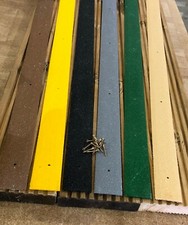 GRP Anti Slip Decking Strips 20 pieces x 600mm Free Drilling and Screws 