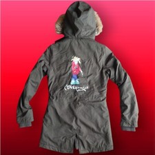 Eclipse Rave Music Parka Jacket clubwear 90s Custom Jacket Rave Scene