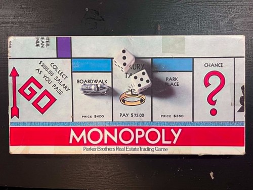Vintage monopoly 1985 - vintage,