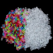100PC Plastic S clips For Loom