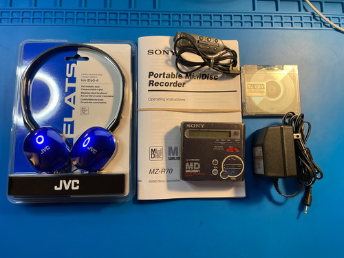 Sony portable minidisc - sony,