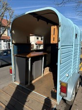 converted horse box trailer