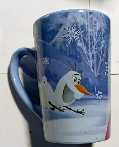 Disney frozen blue coffee mug - blue,