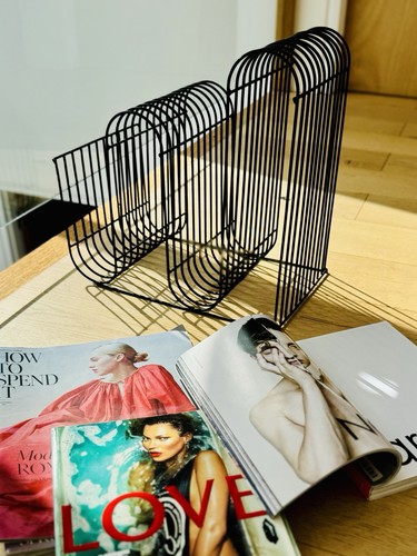 Habitat black metal wire - black,