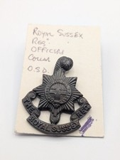 ROYAL SUSSEX REGIMENT OFFICERS