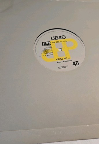 Ub40 riddle inch vinyl - ub40,