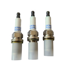 Denso PK20PR-P8 Spark Plugs x3 - Alfa Romeo Audi Bentley Ford Opel Renault Seat