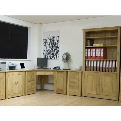 Solid oak corner - oak,