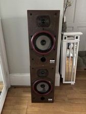 Pair of  B&W DM110 Bookshelf Speakers HIFI Passive Bowers & Wilkins 75W