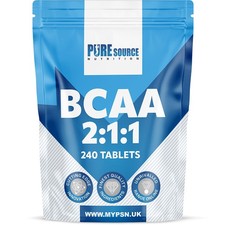 PSN BCAA 240 TABLETS BRANCH CHAIN AMINO ACIDS ACID/BCAA'S 2:1:1 RECOVERY TABLETS