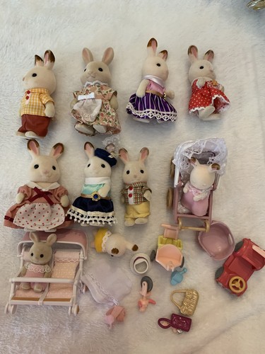 Sylvanian families rabbits - sylvanian,