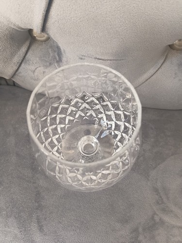 Several crystal brandy glasses - several,