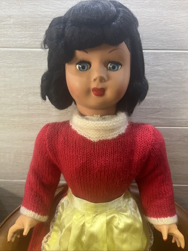 1950 italian vintage doll - ,