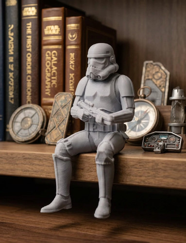 Stormtrooper star wars shelf - star,