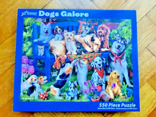 DOGS GALORE BY MARCELLO CORTI - 550 PIECE JIGSAW PUZZLE PRELOVED
