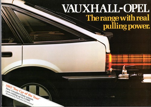 Vauxhall opel towing 1982 - towing, uk