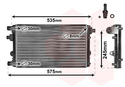 Radiator engine cooling - engine,