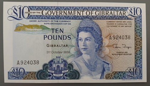 Gibraltar pounds 1986 - gibraltar,