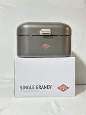 Wesco Single Grandy Bread Bin Graphite Matt – Powder-Coated Steel, New/Unused