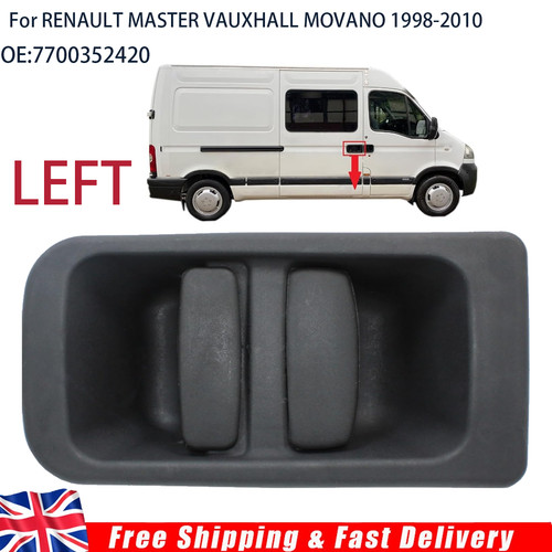 Outer sliding door handle - outer,