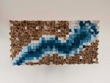Handmade Wooden Wall Art Panel