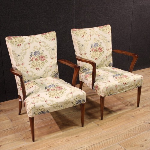 Pair italian armchairs - italian,
