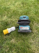 Makita B04553 Palm Sander 110v Full Working Order No Dust Bag