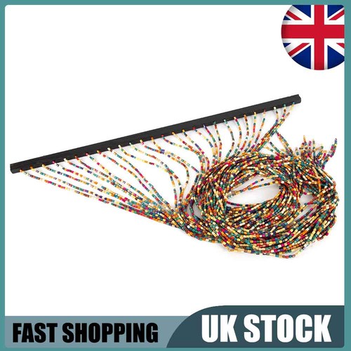 Wooden beaded bamboo door - bamboo,