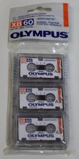 olympus XB60 microcassette x 3