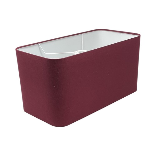 Lampshade burgundy cotton - lampshade,