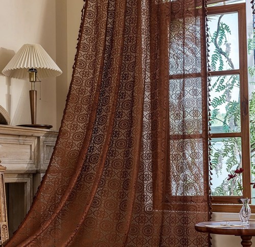 Yanjun boho lace curtains - yj,
