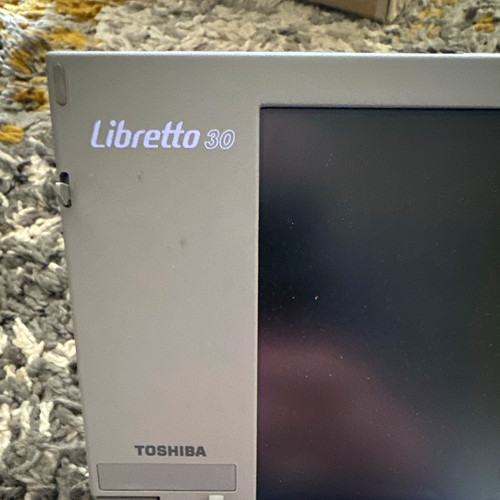 Toshiba libretto vintage - toshiba,