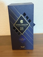 Royal Salute Box and Empty