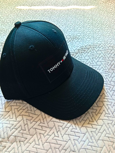 Tommy hilfiger black cotton - hilfiger,