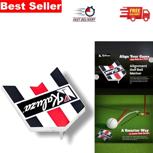 Golf putting alignment marker - putting,