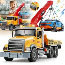 Tow truck toy large - truck,